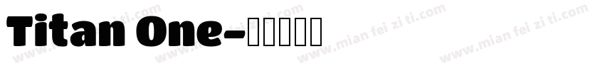 Titan One字体转换